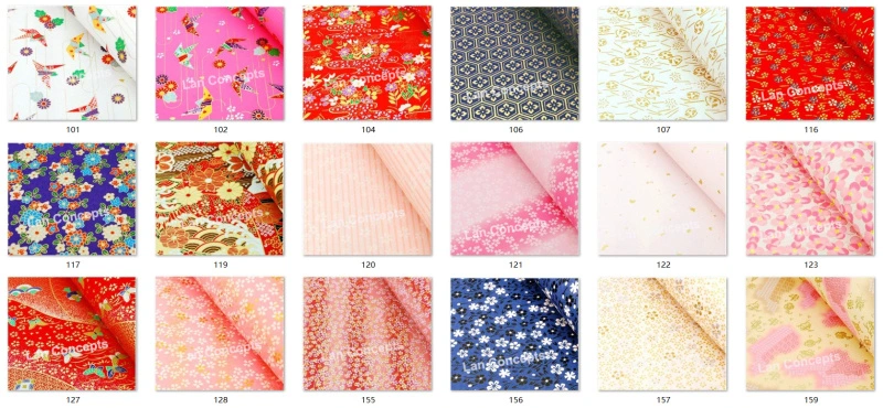 14cm Washi Gift Wrapping Yuzen Paper Crafts Scrapbook Origami Paper